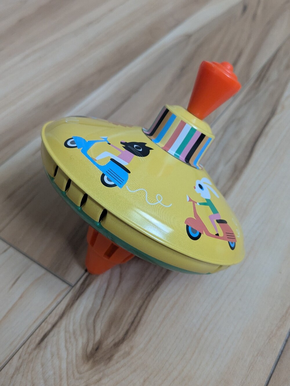 Traditional Tin Spinning Toy